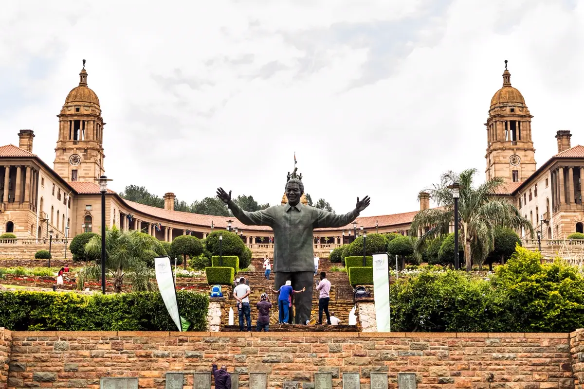 Pretoria cityscape in Tshwane, Gauteng
